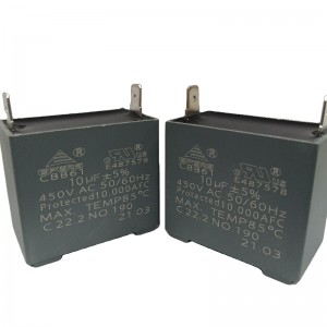 Hot New Product 10UF 450V 50 N60Hz CBB61 Capacitor do klimatyzatora