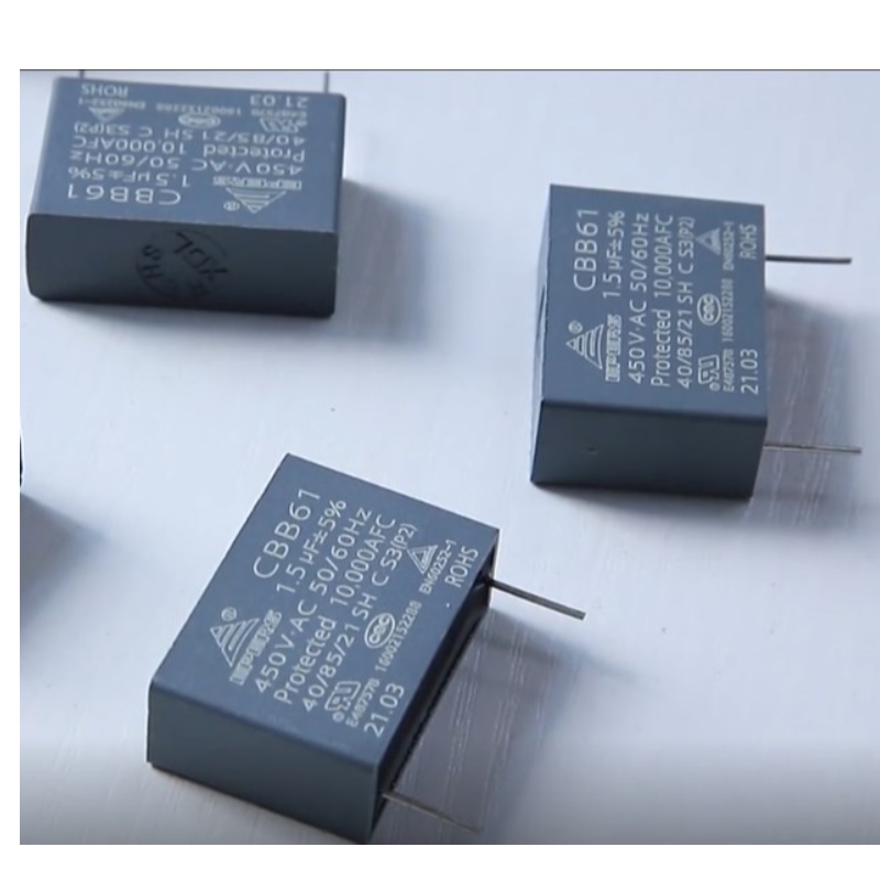 Hot Sales MKP-X2 S3 1.5UF CBB61 Moc kondensator dla wentylatora